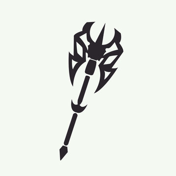 Malacath Symbol from The Elder Scrolls Vector Illustration	
