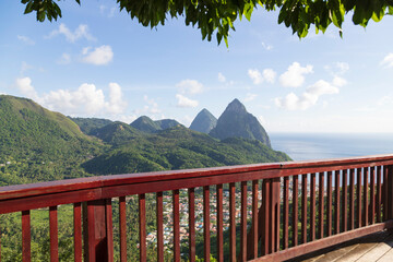 vista of a tropical landscape