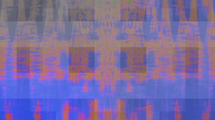 Obraz premium Abstract glitch art background image.