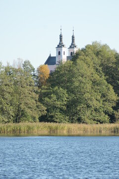Wigry. Klasztor Kameduł&oacute;w. Polska - Podlasie.