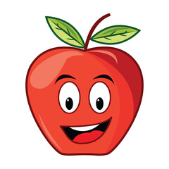 apple cartoon and illustration
