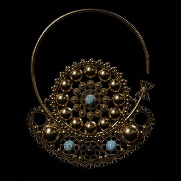 3D Reconstructed Uyghur Earring