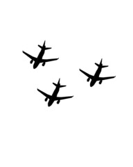 airplane in the sky
