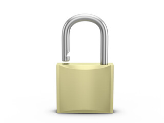 Naklejka premium Padlock