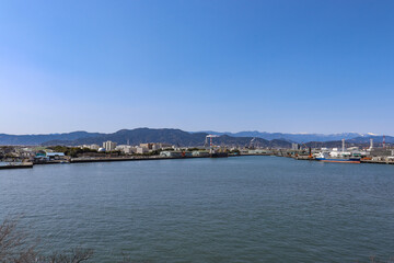 Fototapeta premium 田子の浦港（静岡県富士市）