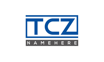 TCZ creative three letters logo	
