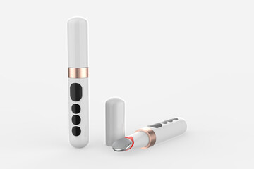 black circles eyes remover eye beauty instrument beauty and care products tools. 3d illustration