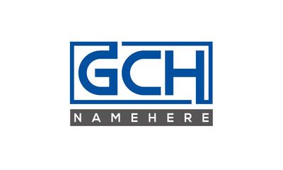 GC creative three letters logo