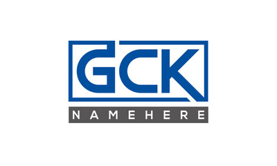 GC creative three letters logo
