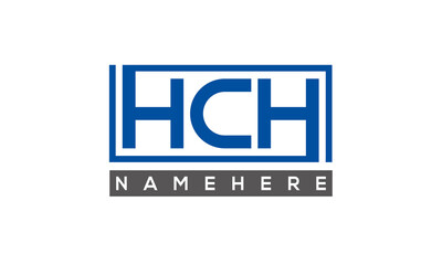 HCH creative three letters logo