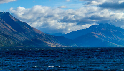 lake and blue sky