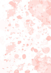 Terrazzo modern abstract template. Pink texture