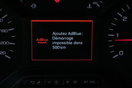 adblue d&eacute;marrage impossible