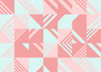 Abstract Geometric Pattern generative computational art illustration