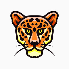 Jaguar Head Mascot Sport Logo