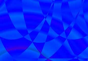 Abstract blue color mirror effect background.