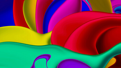 Abstract modern shape and color design background, Gradient colorful abstract  background
