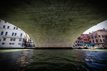 Sotto il ponte di Rialto
