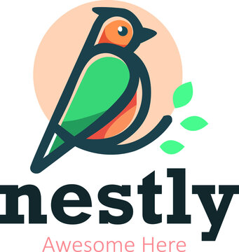 Bird Simple Mascot Logo