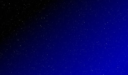 Fototapeta na wymiar Stars on night sky
