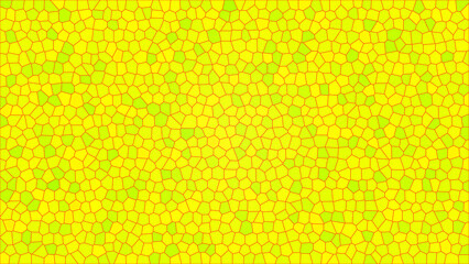 abstract background with dots. Grungy bright cover with mosaic cell effect. Colorful yellow kaleidoscope. Decorative fantasy backdrop in dark and light tones. Cool stylish contemporary web art. Trendy