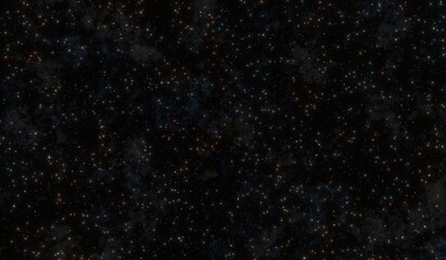 Stars on night sky