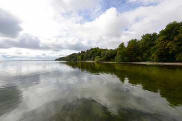 view of the sea in Rzucewo
