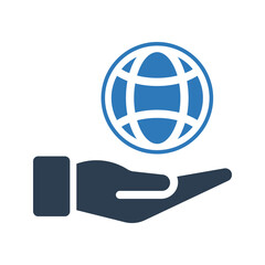 Global service icon