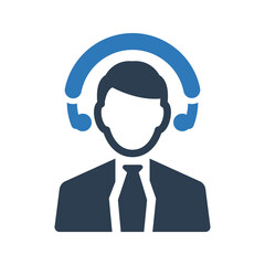Customer call center icon