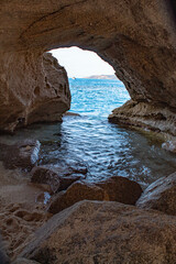 cave in the sea