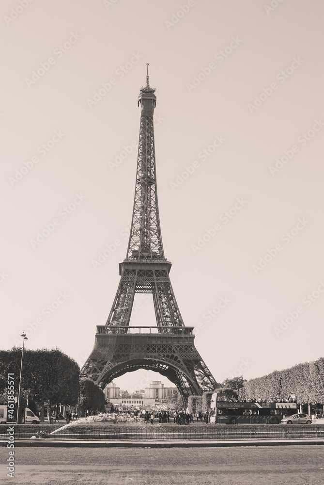 Wall mural Eiffel Tower ,tower, Paris, France 