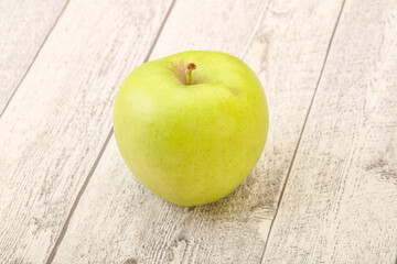Ripe and sweet green apple