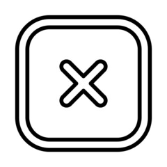 Fototapeta premium Remove button icon