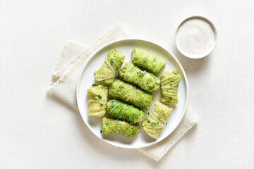 Stuffed cabbage rolls