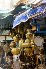 Old Arabic market in Northern Africa