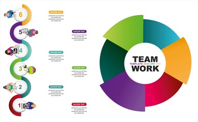 Flat design illustration concepts for business analysis and planning, consulting, team work, project management, financial report and strategy . Concepts web banner and printed materials.