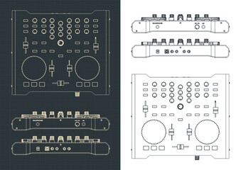 DJ controller blueprints