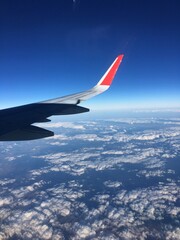 Fototapeta premium wing of airplane