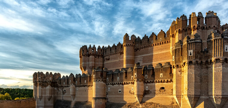 Panor&aacute;mica Castillo de Coca, Segovia