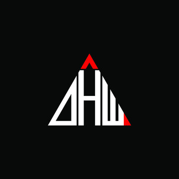 DHW letter logo creative design. DHW unique design, OHW letter logo creative design. OHW unique design

