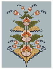 Folk art Swedish kurbits