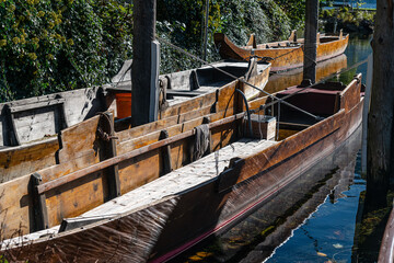 Obraz premium View of the prow of a 