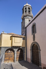 Santo Domingo church inaugurated towards the end of the 17th century by the Dominicans. La Orotava, North shore, Tenerife Island, Canary Islands, Spain.