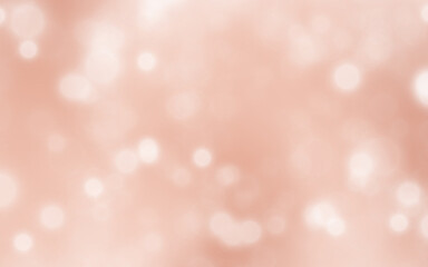 Rose Gold background with bokeh design. Vector illustration. Eps10