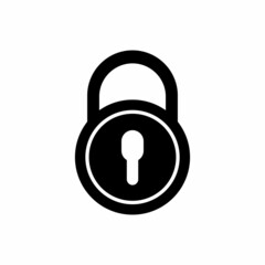 Padlock icon. Simple, high quality and suitable for your design. Flat design vector illustration on a white background.