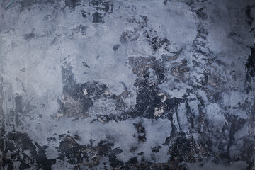 Handmade white plastered concrete background