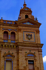Fototapeta na wymiar beautiful view of Sevilla in spain