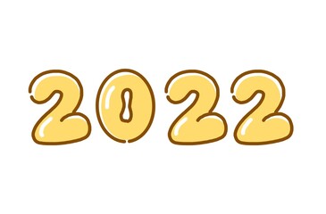 年賀状　2022　文字