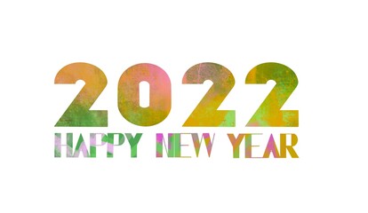 年賀状　2022　文字