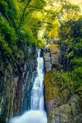 Fotobehang waterfall in the jungle © Arakatak
